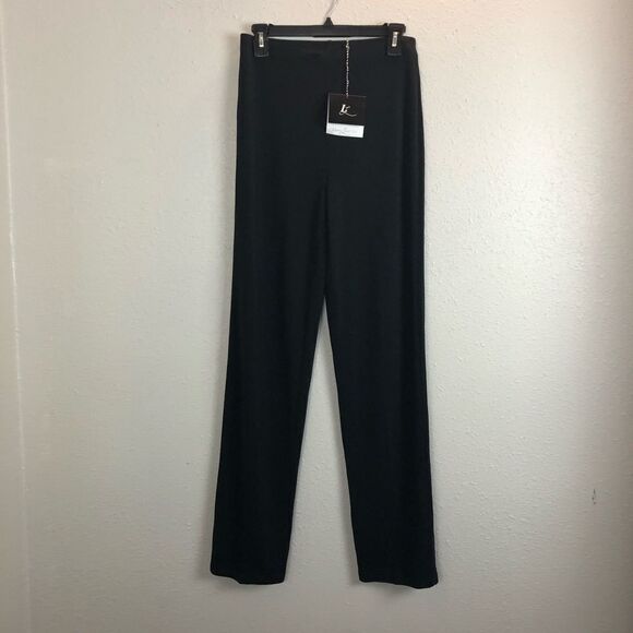 NWT Laura Leigh Ltd Black Stretchy Pants Size S - Picture 1 of 6